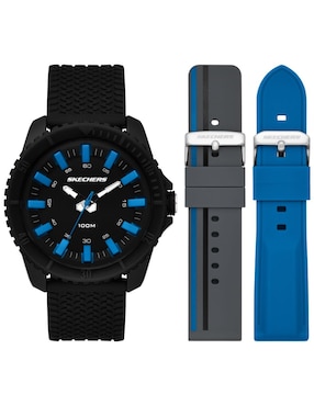 Box Set Reloj Skechers Para Hombre Sr9104