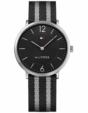 Reloj Tommy Hilfiger Black Ultra Slim para hombre 1791329
