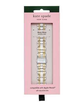 Correa para reloj Kate Spade para Apple con acabado brillante