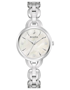 Reloj Bulova Bangle Para Mujer 96p230