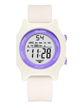 Reloj Slop Girls White Para Niña Sw2341l4