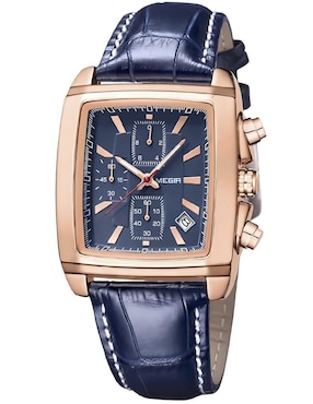 Reloj Megir para hombre AZULROSA