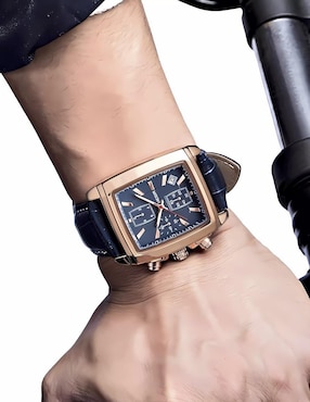 Reloj Megir para hombre AZULROSA