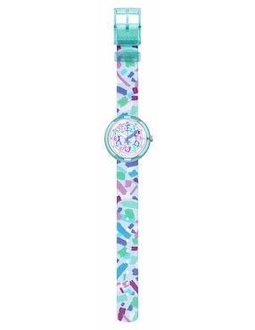 Reloj flik-flak standard (r25 power time 5+) para niña zfpnp150