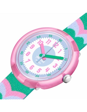 Reloj flik-flak standard (r25 power time 5+) para niña zfpnp151