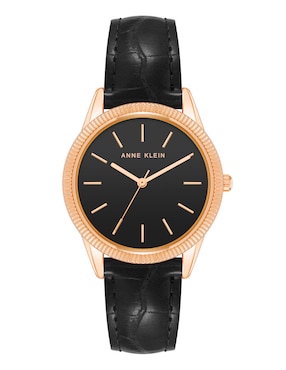 Reloj Anne Klein Black Collection Para Mujer Ak4196rgbk