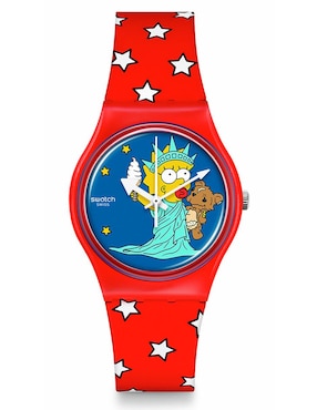 Reloj Swatch 2406 the simpsons collection unisex SO28Z120
