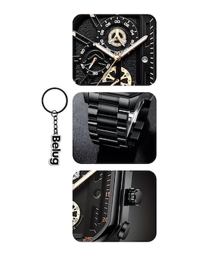 Reloj para hombre Reloj y Llavero