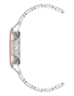 Reloj Nine West Silver Collection para mujer NW3127GYRT