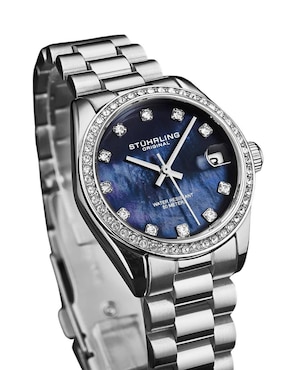 Reloj Stuhrling Symphony para mujer Set 3936.2 & Aretes