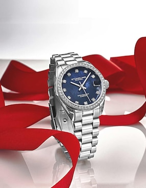 Reloj Stuhrling Symphony para mujer Set 3936.2 & Aretes