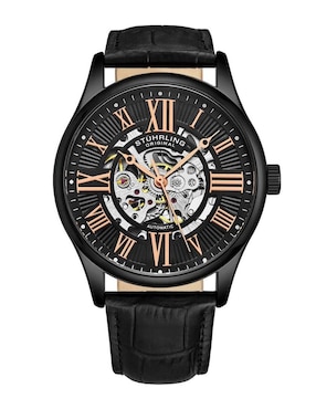 Reloj Stuhrling Atrium para hombre Set 3942.3 & Pluma