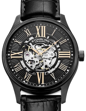 Reloj Stuhrling Atrium para hombre Set 3942.3 & Pluma