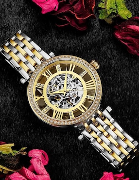 Reloj Stuhrling Delphi para mujer Set 3944.2 & Aretes