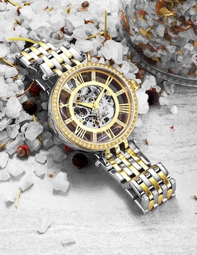 Reloj Stuhrling Delphi para mujer Set 3944.2 & Aretes