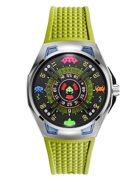 Reloj Nubeo Oao Automatic Space Invaders Edición Limitada Para Hombre Nb-6099-si-01