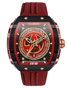 Reloj Nubeo Star Trek Starfleet Automático Edición Limitada Para Hombre Nb-6098-02