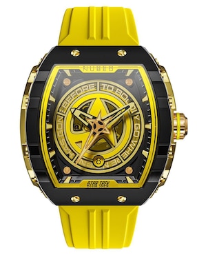 Reloj Nubeo Star Trek Starfleet Automático Edición Limitada Para Hombre Nb-6098-01