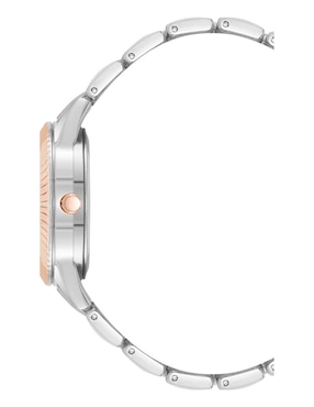 Reloj Steve Madden SILVER COLLECTION para mujer SM8103RGRT