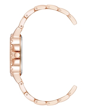 Reloj Steve Madden ROSE GOLD COLLECTION para mujer SM8100NVRG