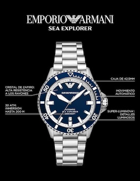 Reloj Armani Sea Explorer para hombre AR60079