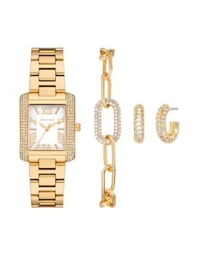 Box Set Reloj Michael Kors Emery Para Mujer MK4837SET