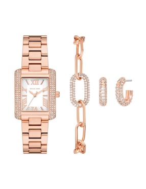 Box Set Reloj Michael Kors Emery Para Mujer MK4838SET