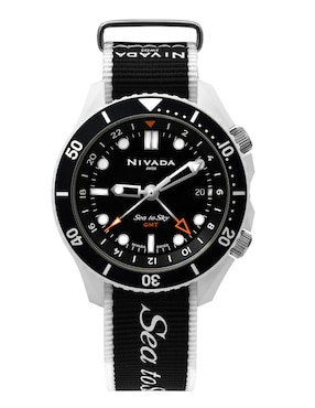 Reloj Nivada Sea To Sky GMT para mujer NP25551MACNI