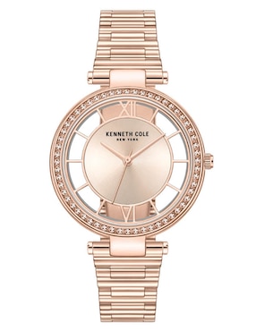 Reloj Kenneth Cole Rose Gold Collection para mujer KCWLG0032903