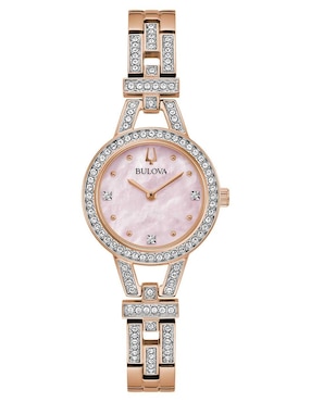 Reloj Bulova Cristales para mujer 98L326