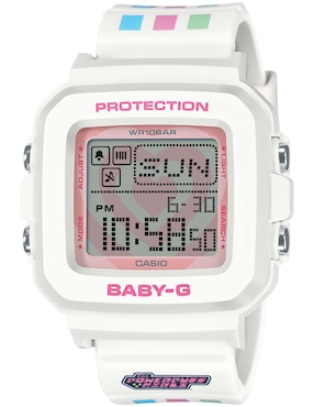 Reloj Casio Baby-G Chicas Superpoderosas Para Mujer BGD-10KPP-7CR