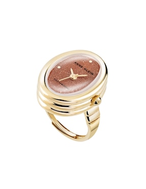 Reloj Anne Klein Gold Collection para mujer AK5126RINGGD