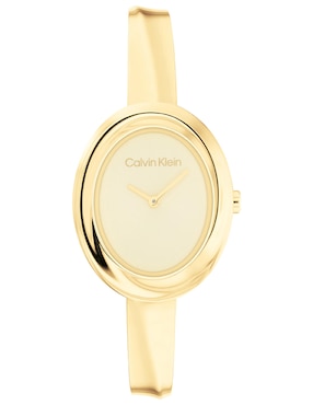 Reloj Calvin Klein Twisted Bezel Para Mujer 25100056