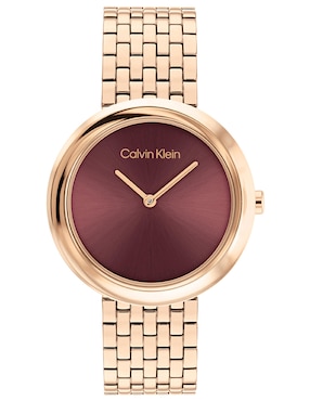 Reloj Calvin Klein Twisted Bezel Para Mujer 25100067