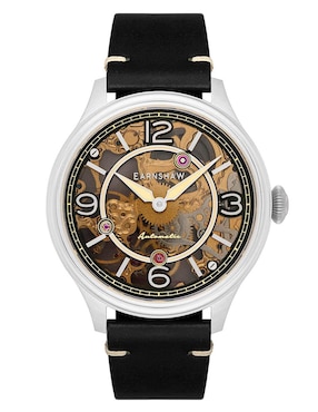 Reloj Earnshaw Baron Skeleton Mecánico Para Hombre ES-8231-01