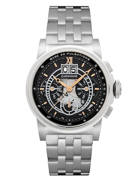 Reloj Earnshaw Hansom Cronógrafo Gran Fecha Para Hombre ES-8267-33