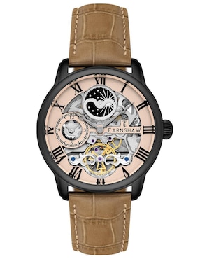 Reloj Earnshaw Longitude Skeleton Automático Para Hombre Es-8006-0g