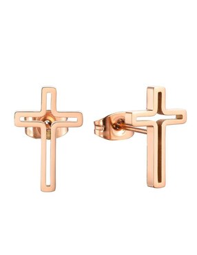 Set de aretes Enso con acabado brillante resina