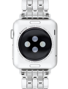 Correa smartwatch para reloj Strapcode de acero con aplicación de pedrería de fantasía