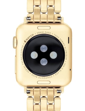 Correa smartwatch para reloj Strapcode de acero con aplicación de pedrería de fantasía