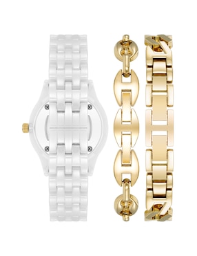 Reloj Anne Klein White Collection para mujer 127740WTST