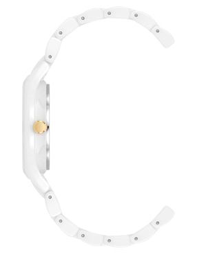Reloj Anne Klein White Collection para mujer 127740WTST