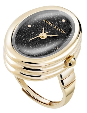 Reloj Anne Klein Gold Collection para mujer AK5126RINGBK