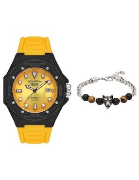 Reloj Quantum Yellow Collection para hombre QTBOXRJ03