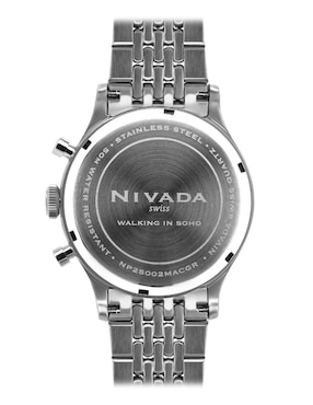 Reloj Nivada Walking In Soho unisex NP25002MACGR