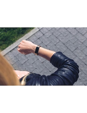 Correa smartwatch para reloj Fitbit de acero