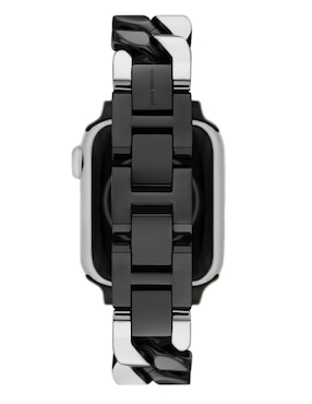 Correa smartwatch para reloj Apple de acero con logotipo