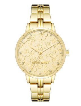 Reloj Nine West Gold Collection Para Mujer NW2646CHGZ