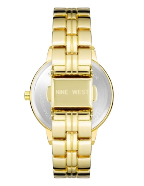 Reloj Nine West Gold Collection para mujer NW2646CHGZ