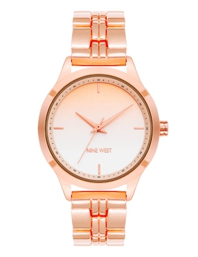 Reloj Nine West Rose Gold Collection Para Mujer NW2946RGRZ